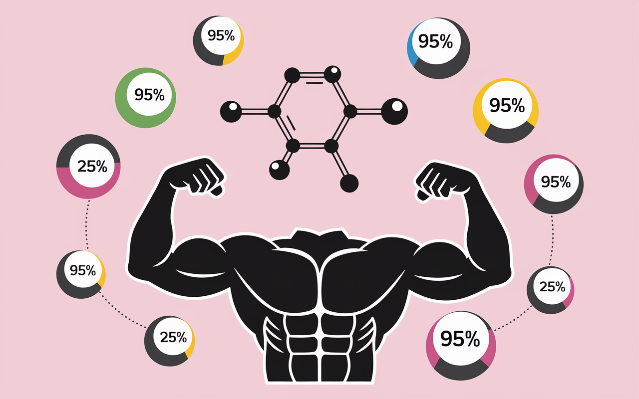 creatine schéma molécule muscles