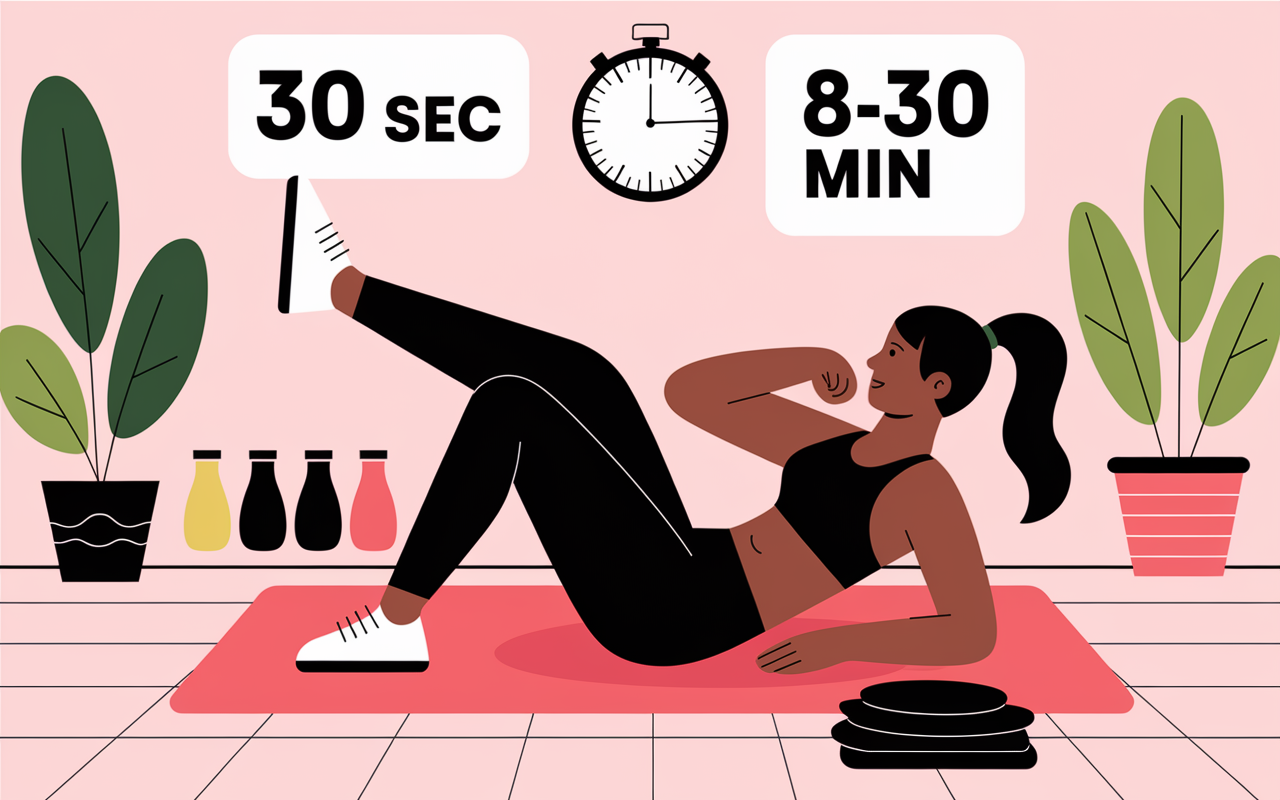 Personne exécutant relevé de jambes crunch planche, nutrition, bas des abdos
