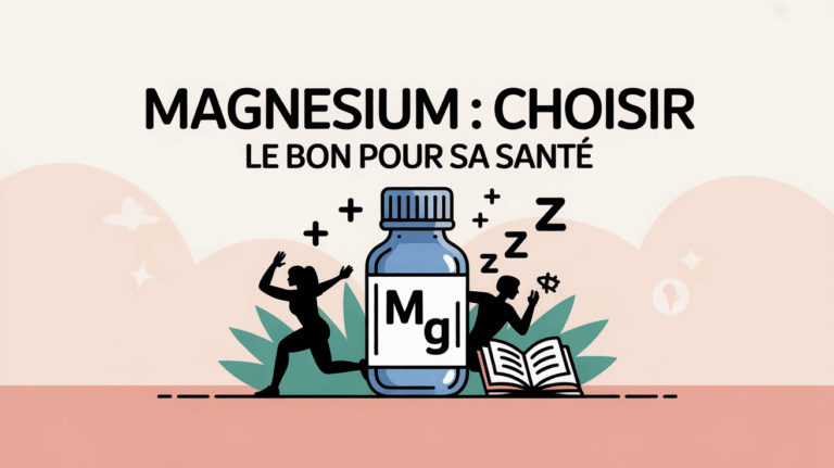 magnesium sante flacon silhouettes sportives sommeil