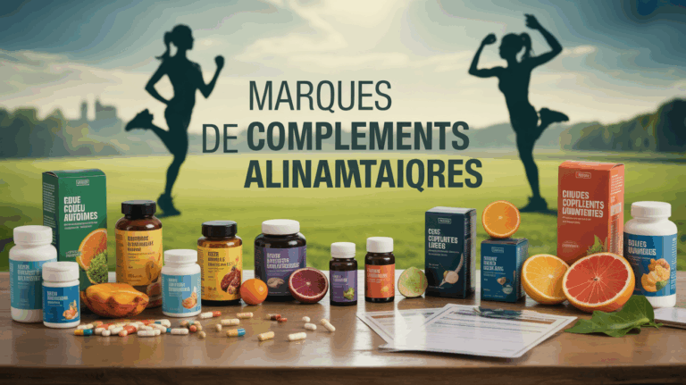 Vue table compléments alimentaires, certificats, silhouettes sportives
