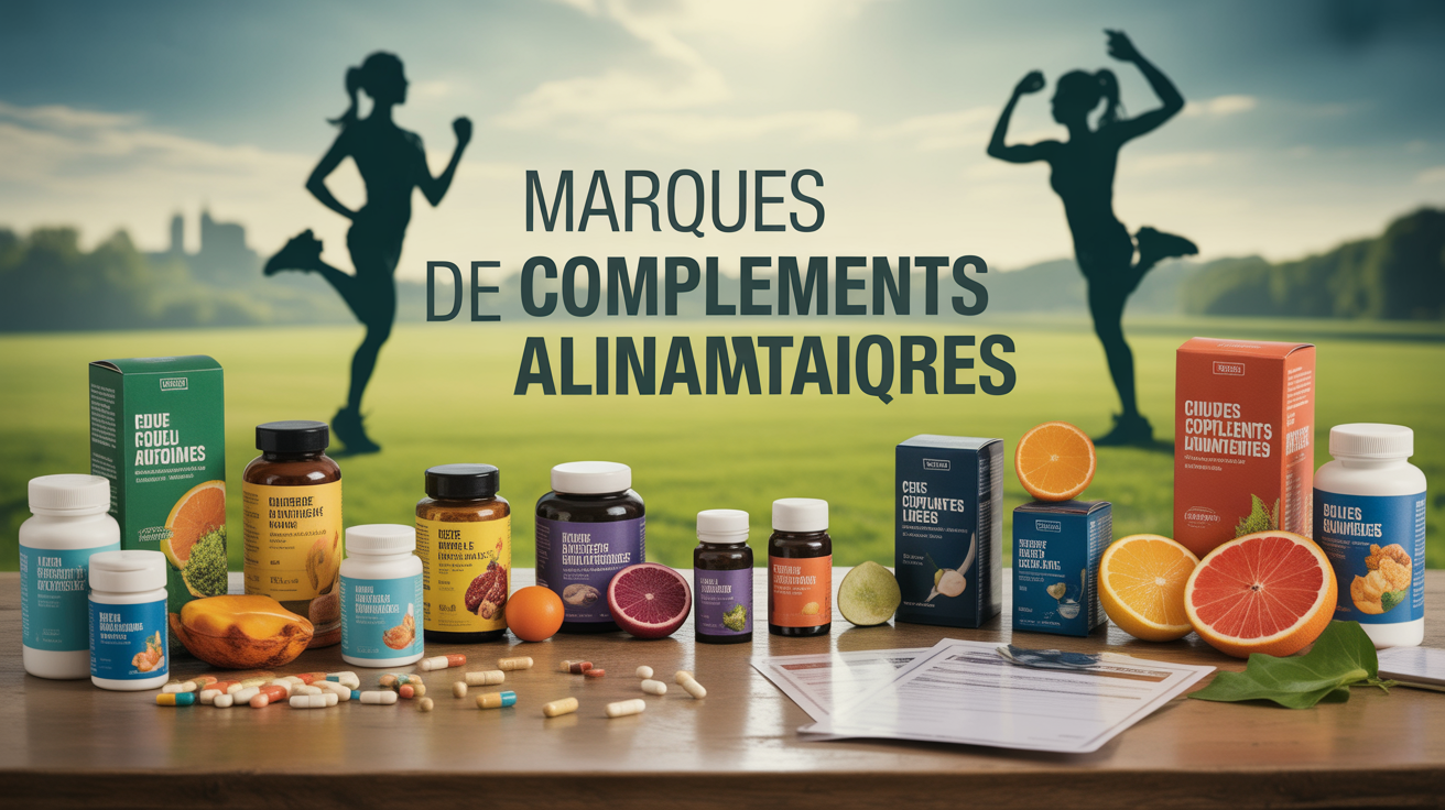Vue table compléments alimentaires, certificats, silhouettes sportives