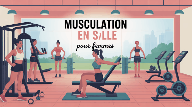 Salle de sport moderne avec musculation femmes