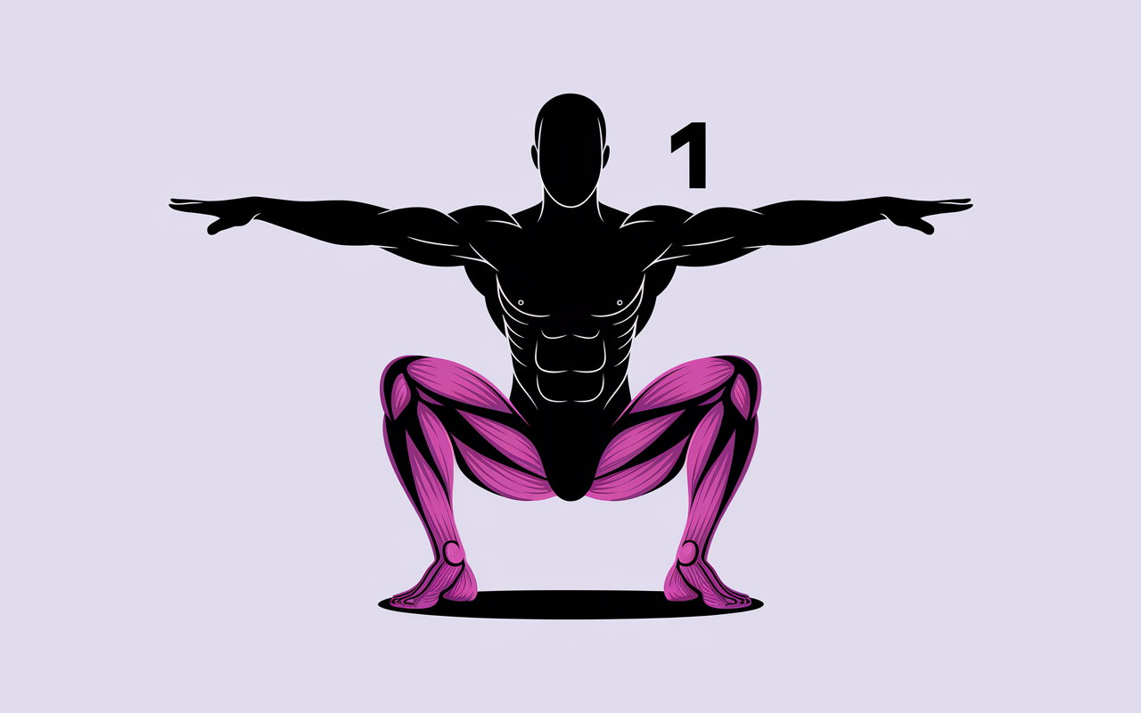Pistol squat une jambe muscles technique