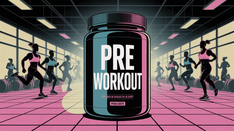 pot pre workout cuillere energie salle sport