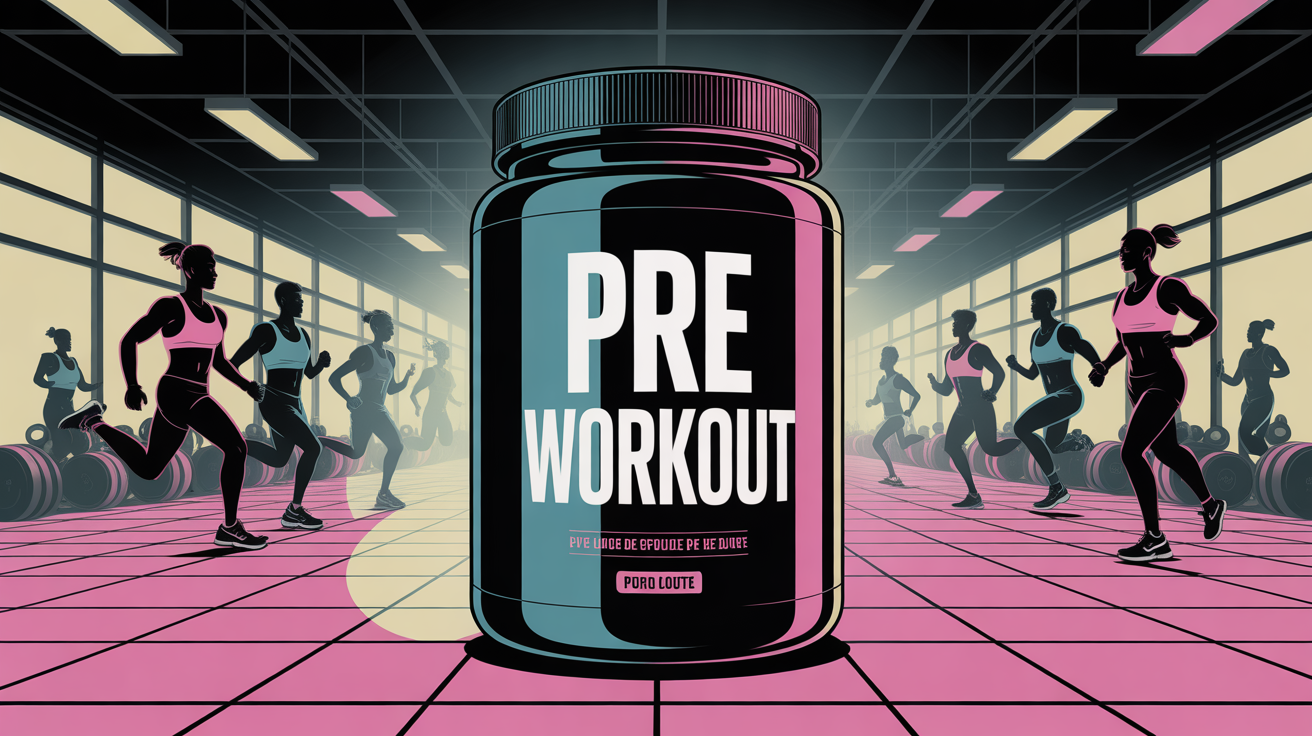 pot pre workout cuillere energie salle sport