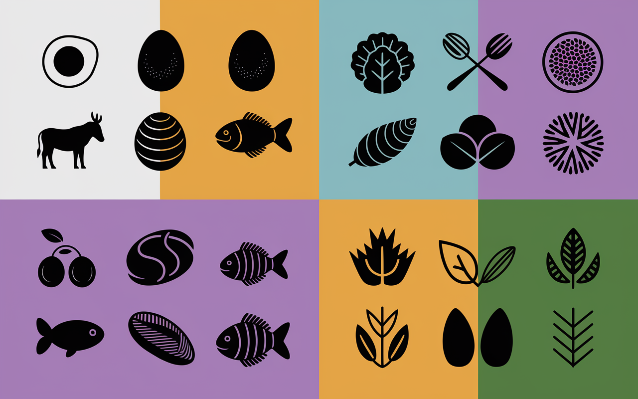 Tableau proteines digestibilite animaux vegetaux ecologie