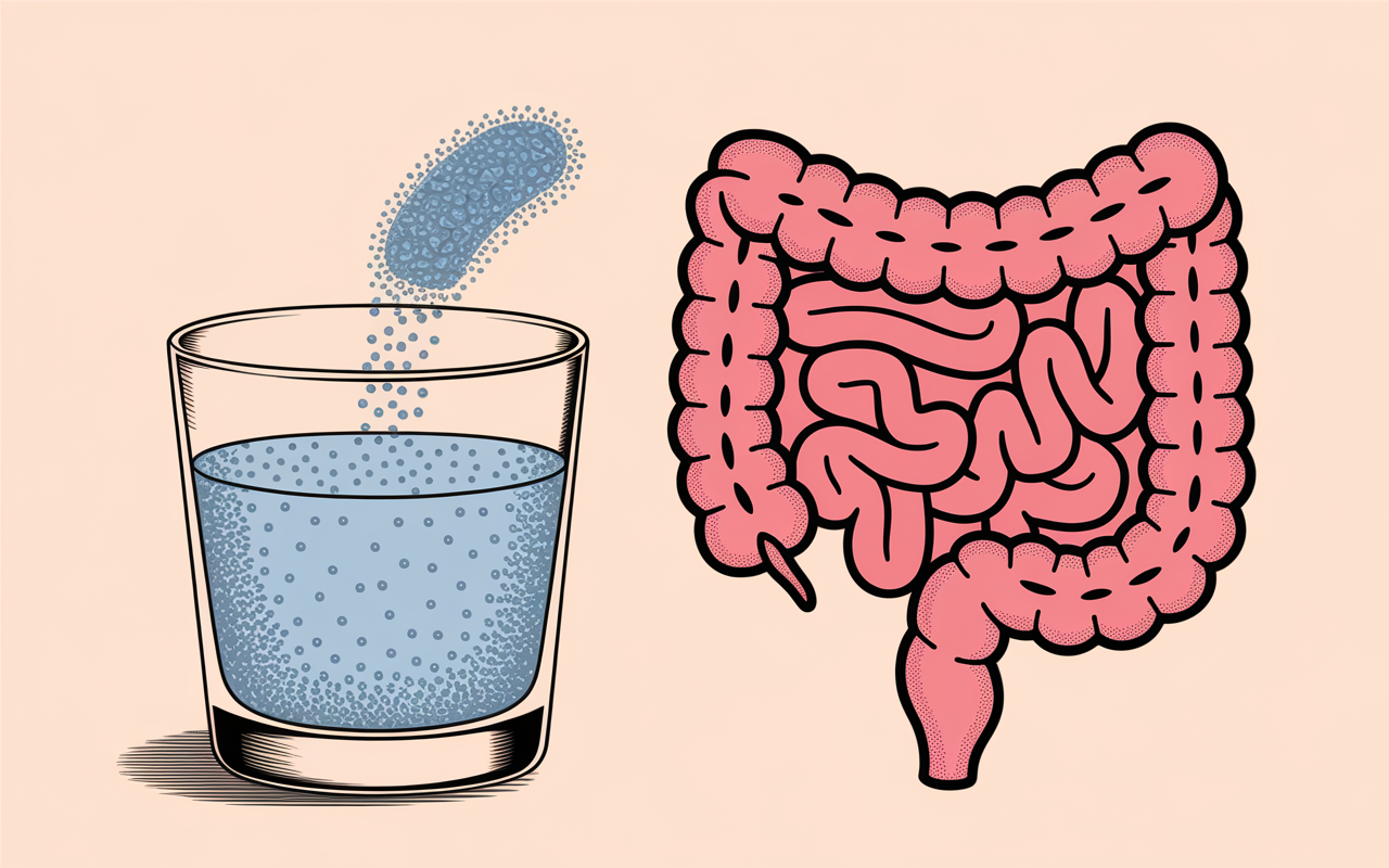 psyllium eau gel effet transit digestion
