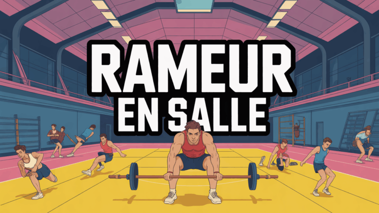 personnes rameur salle de sport