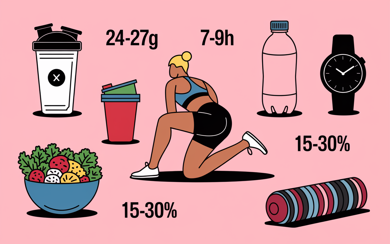 nutrition compléments repos musculation récupération active