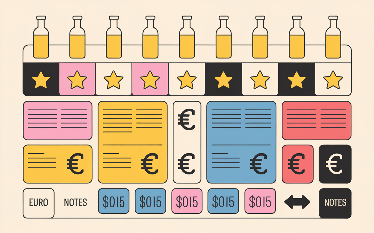 comparatif magnesium flacons etoiles prix pictogrammes