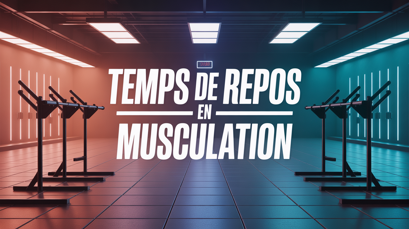 salle de sport chrono haltères temps de repos musculation