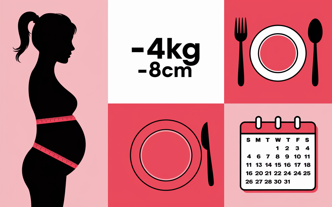 Ventre plat en 4 jours résultats rapides -4kg -8cm