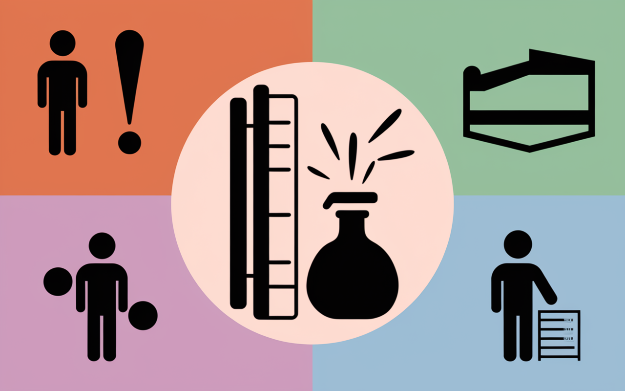 Effets secondaires Wegovy pictogrammes SEO