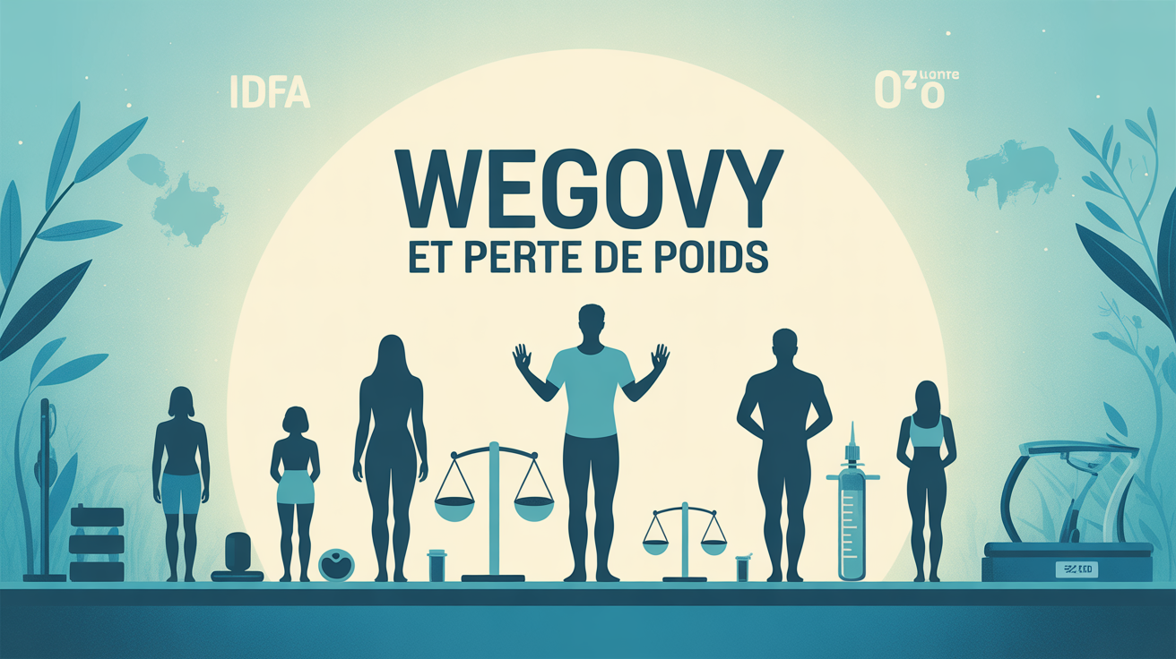 Wegovy et perte de poids scene stylisee SEO