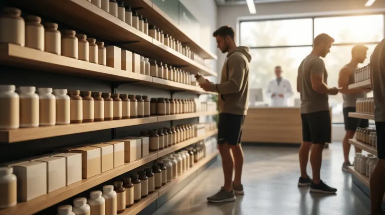 etiquettes complements bruleur de graisse homme en pharmacie