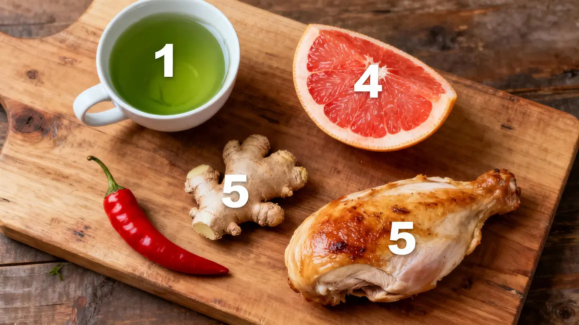 Cinq aliments clés brûleurs de graisse pour sportifs