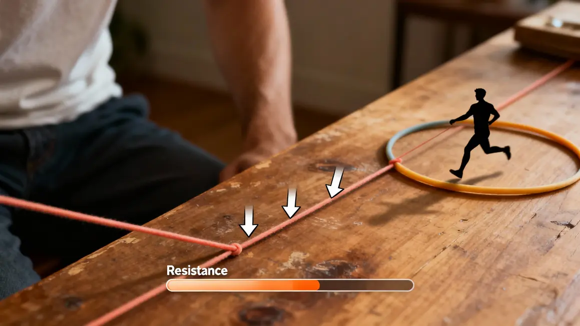 Graphique resistance elastique tension croissante