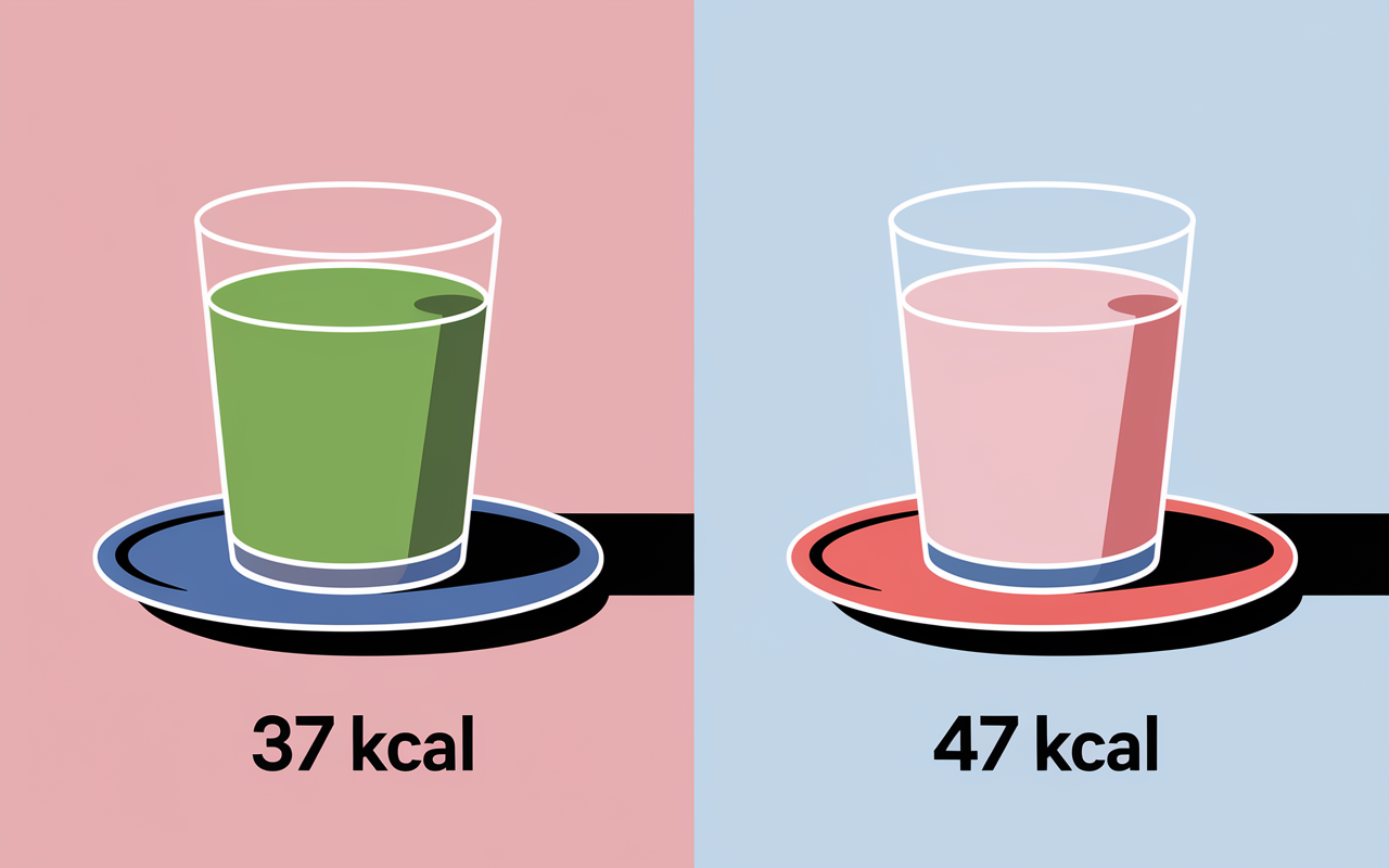 lait vegetal le moins calorique balance vache 37 47 kcal