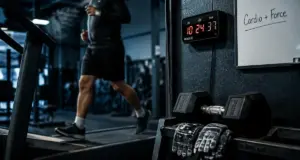 Jogging et musculation : cardio et force en salle de sport