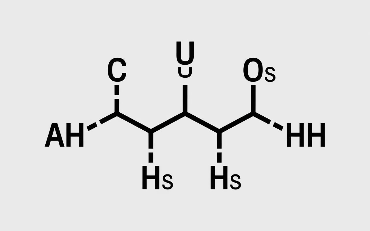 schema structures des acides amines representation simple