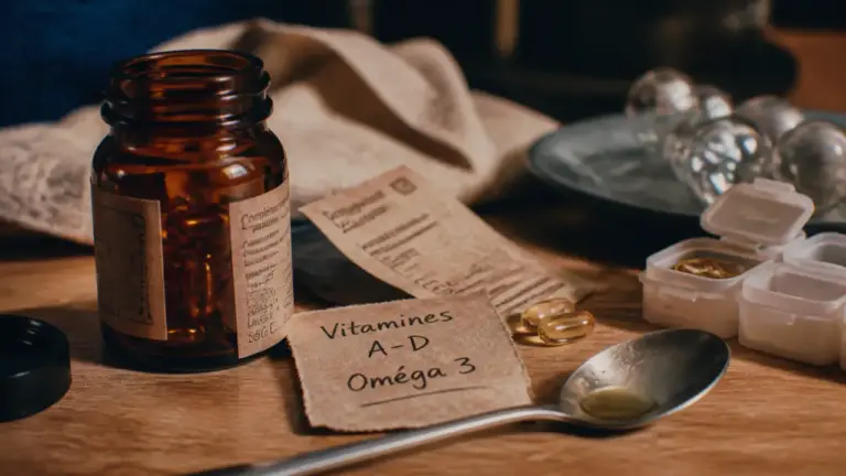 Huile de foie de morue en gelule : capsules vitamines A D et oméga 3