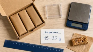 Barre proteinee pas cher : 15–20 g protéines