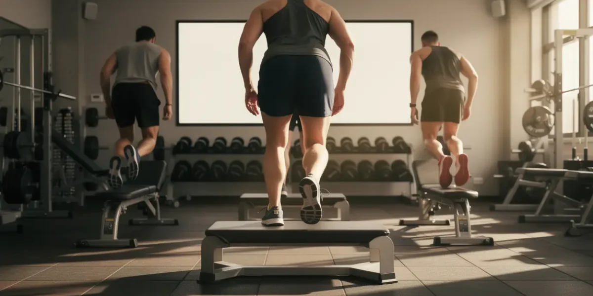 Elevations mollets plateforme salle de sport modern