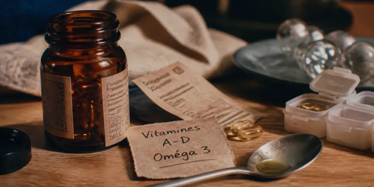 Huile de foie de morue en gelule : capsules vitamines A D et oméga 3