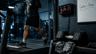 Jogging et musculation : cardio et force en salle de sport