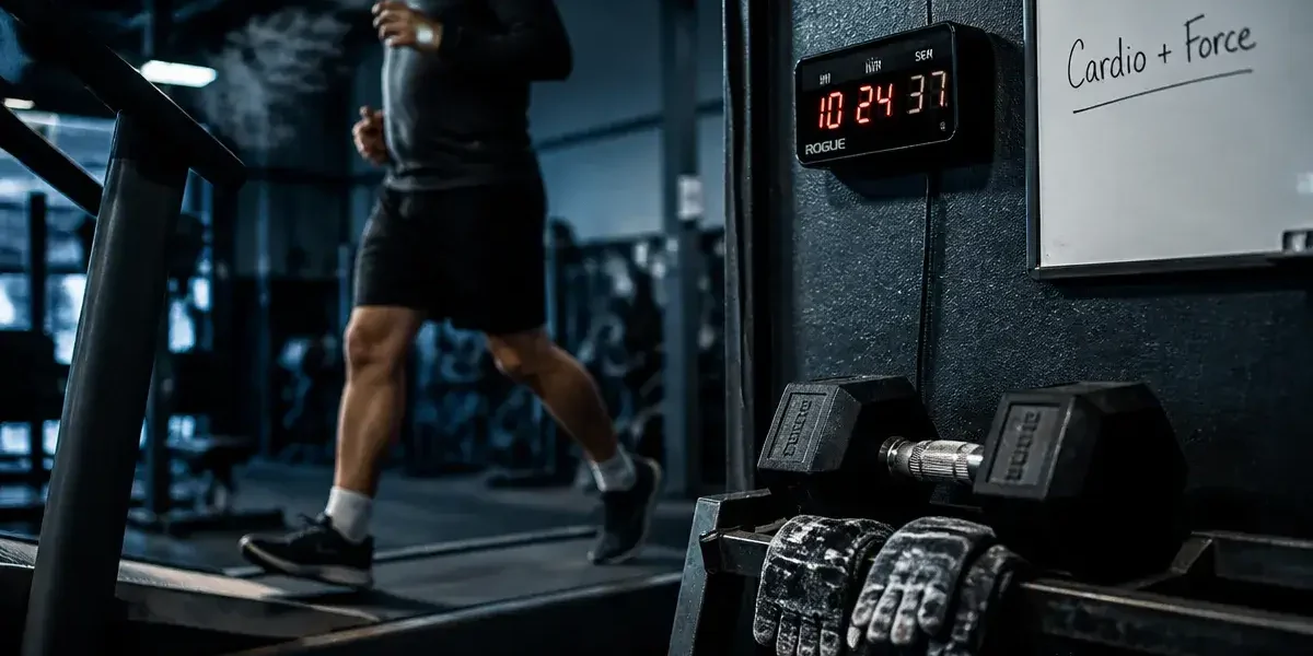 Jogging et musculation : cardio et force en salle de sport