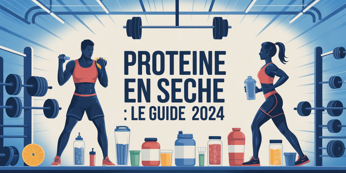 Illustration proteine en seche guide 2024 shaker pots salle sport