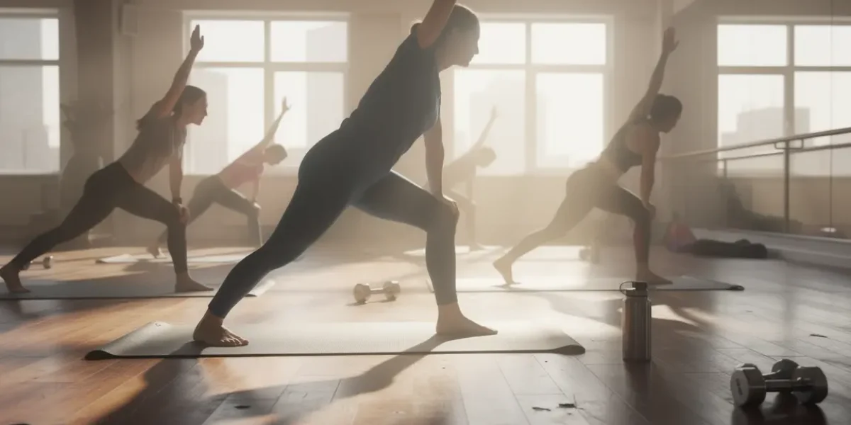 sportifs stretching salle mobilité quotidienne