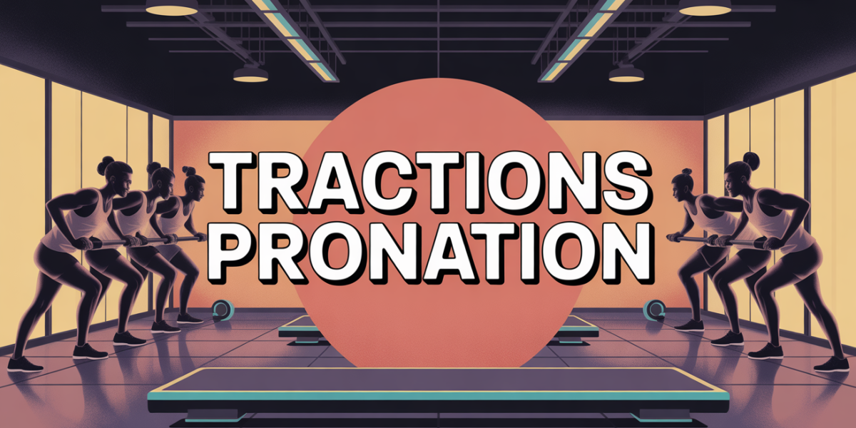 Barre de tractions pronation moderne espace coaching